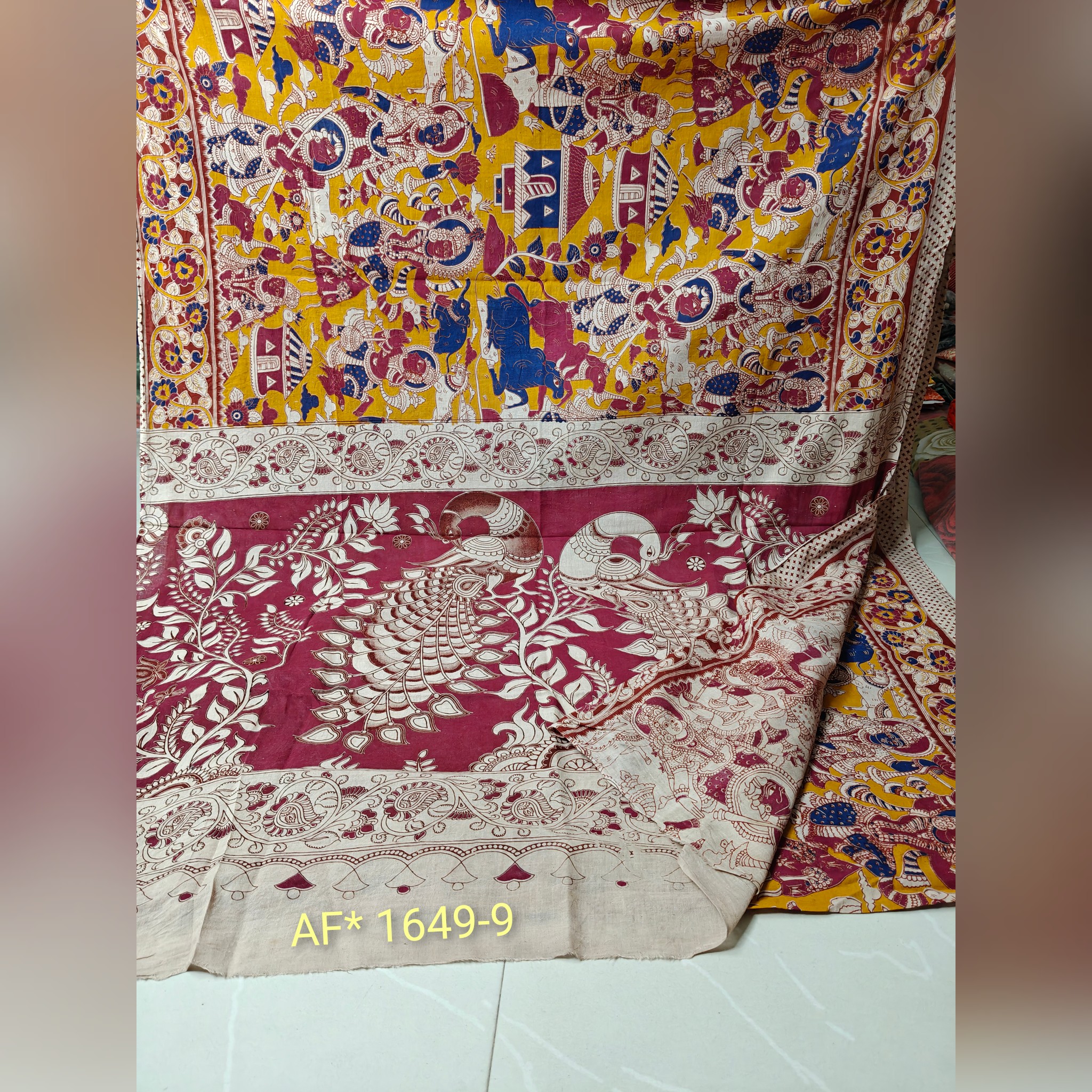cotton kalamkari saree cotton kalamkari saree