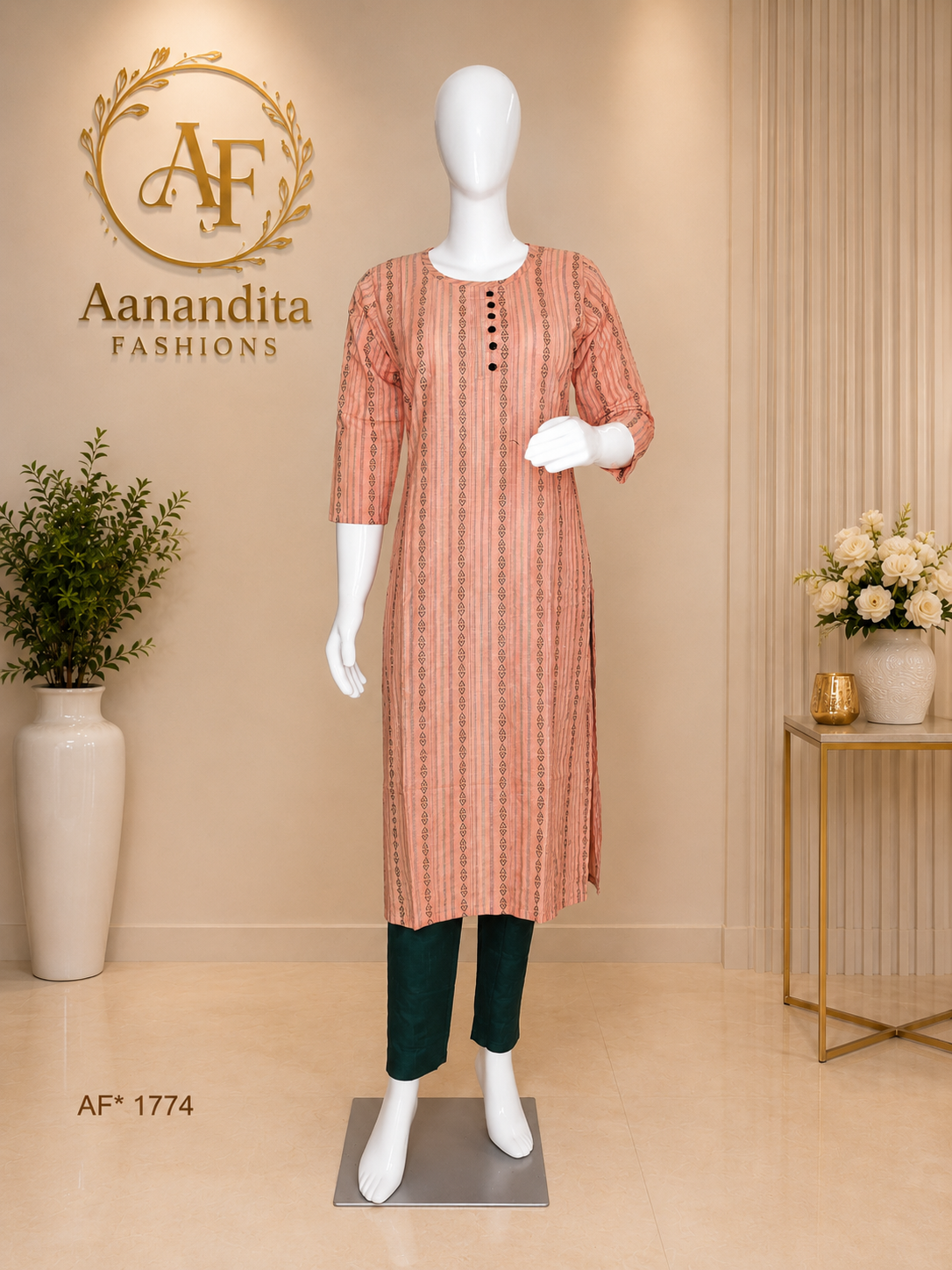 mul chanderi frock mul chanderi frock