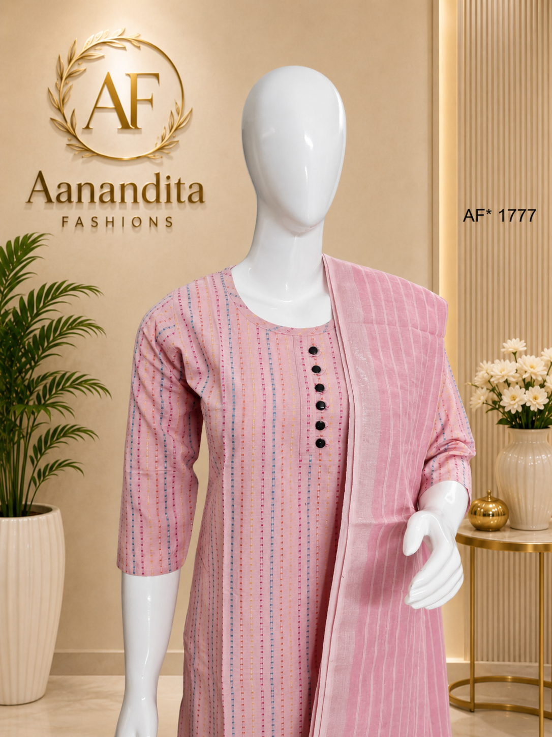 mul chanderi frock mul chanderi frock